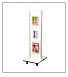 affordable wall-mounted flexible display system